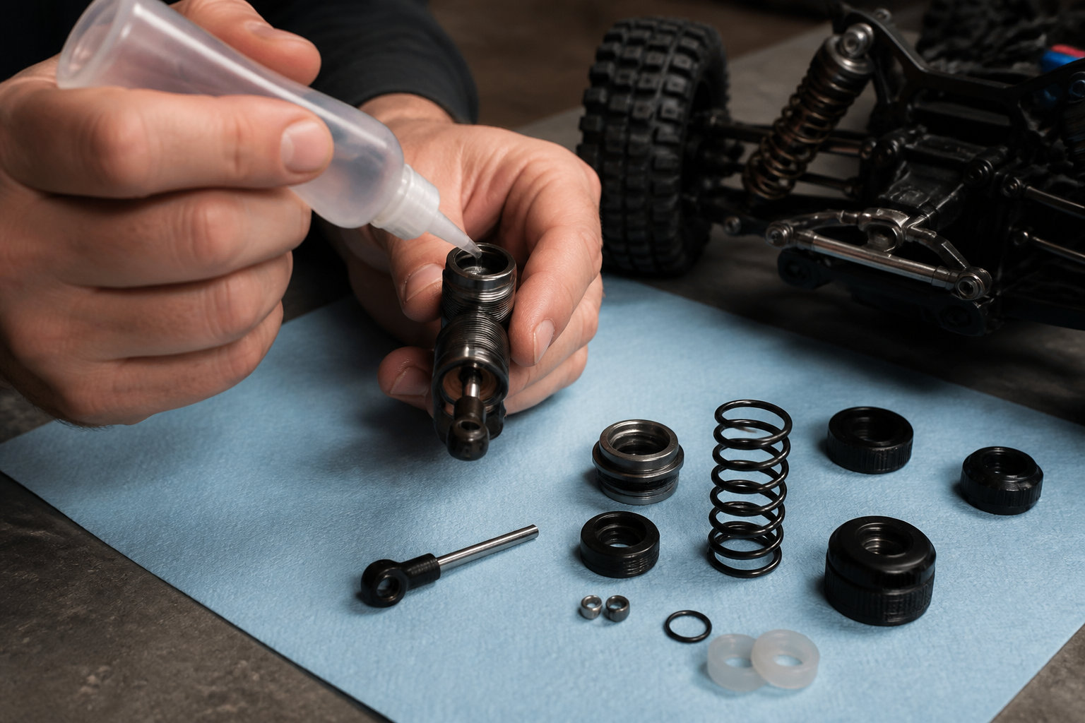Lubrification stratégique et remise en état des transmissions